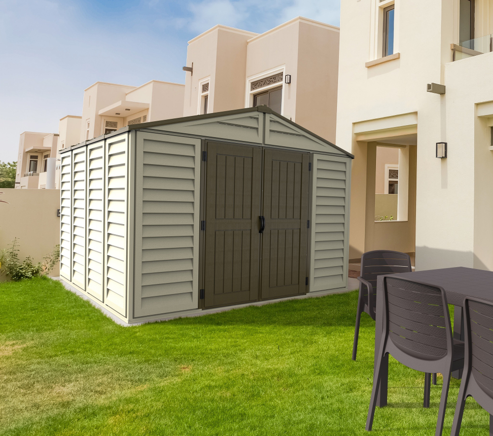 Садовый хозблок Duramax WoodBridge Plus 10,5x10,5