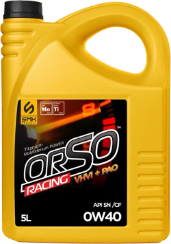 Моторное масло "Orso Racing 0W-40"