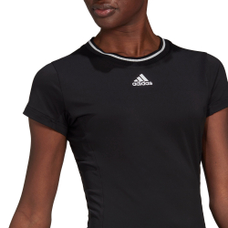Женская теннисная футболка Adidas Freelift Tee W - черный