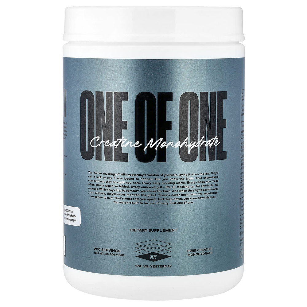 ONE OF ONE, моногидрат креатина, 1 кг (35,3 унции)