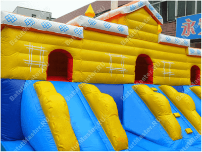 Популярный надувной батут "Большие приключения"