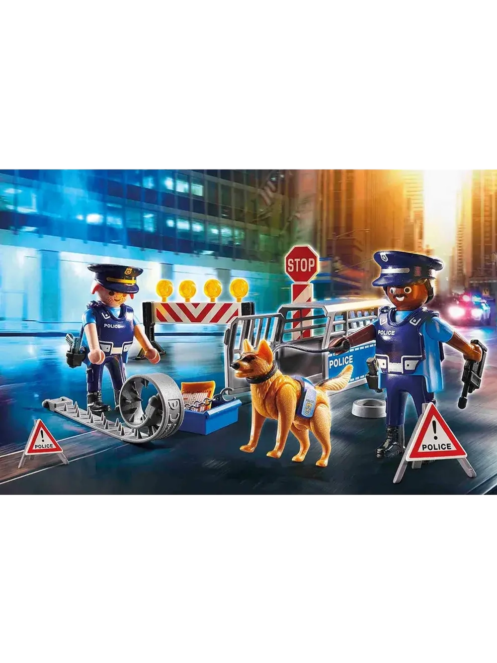 Набор Полицейский блокпост Playmobil 6924