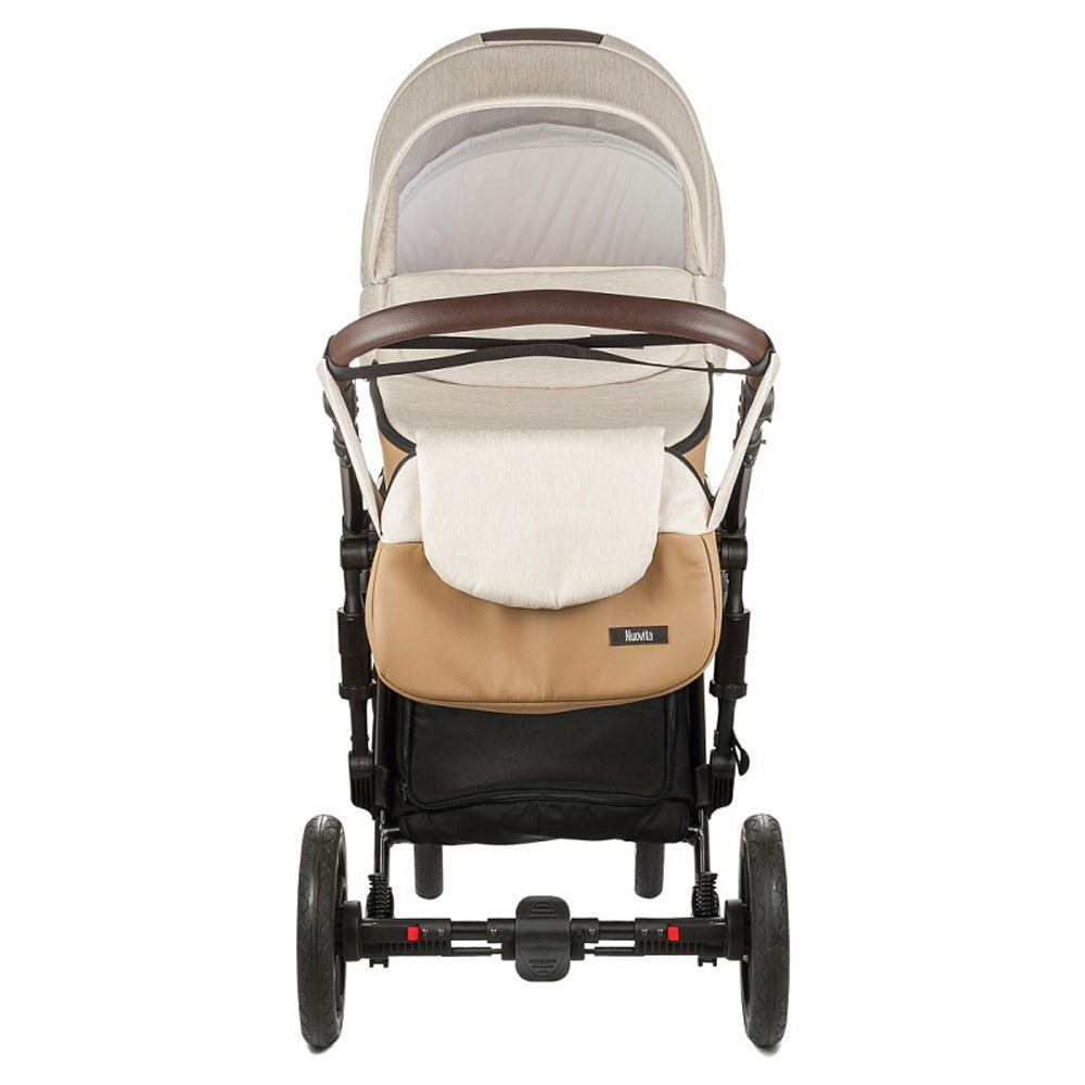 Детская коляска Nuovita Carro Sport 2 в 1 Marrone/Бежево-коричневый