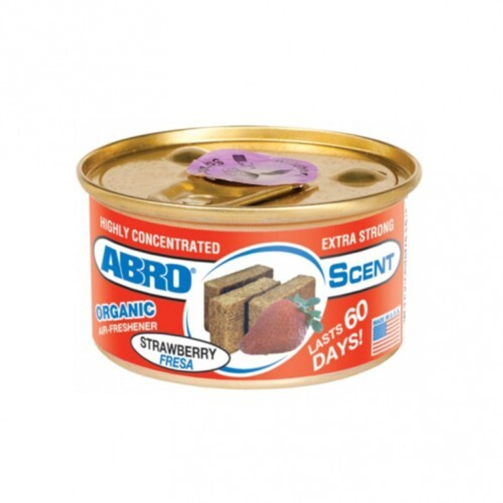 ABRO Organic КЛУБНИКА ароматизатор 42г
