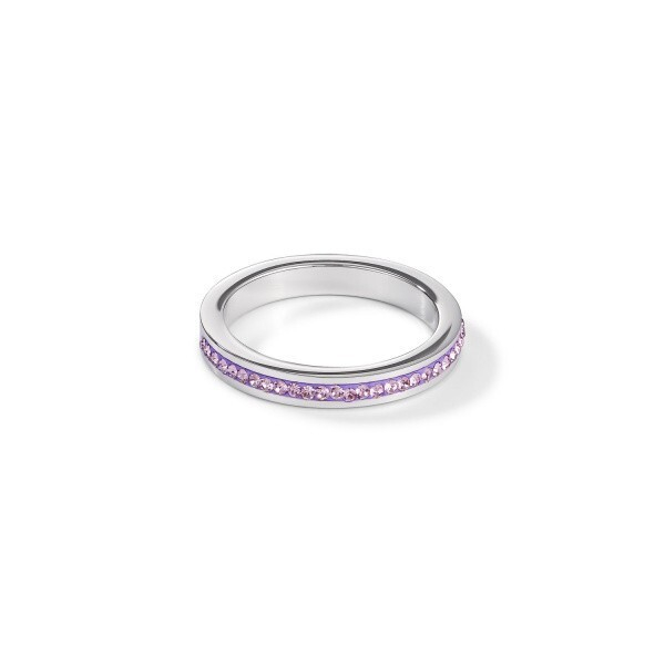 Кольцо Coeur de Lion Hell-Amethyst-Silver 17.5 мм 0129/40-0844 55 размер 17,5