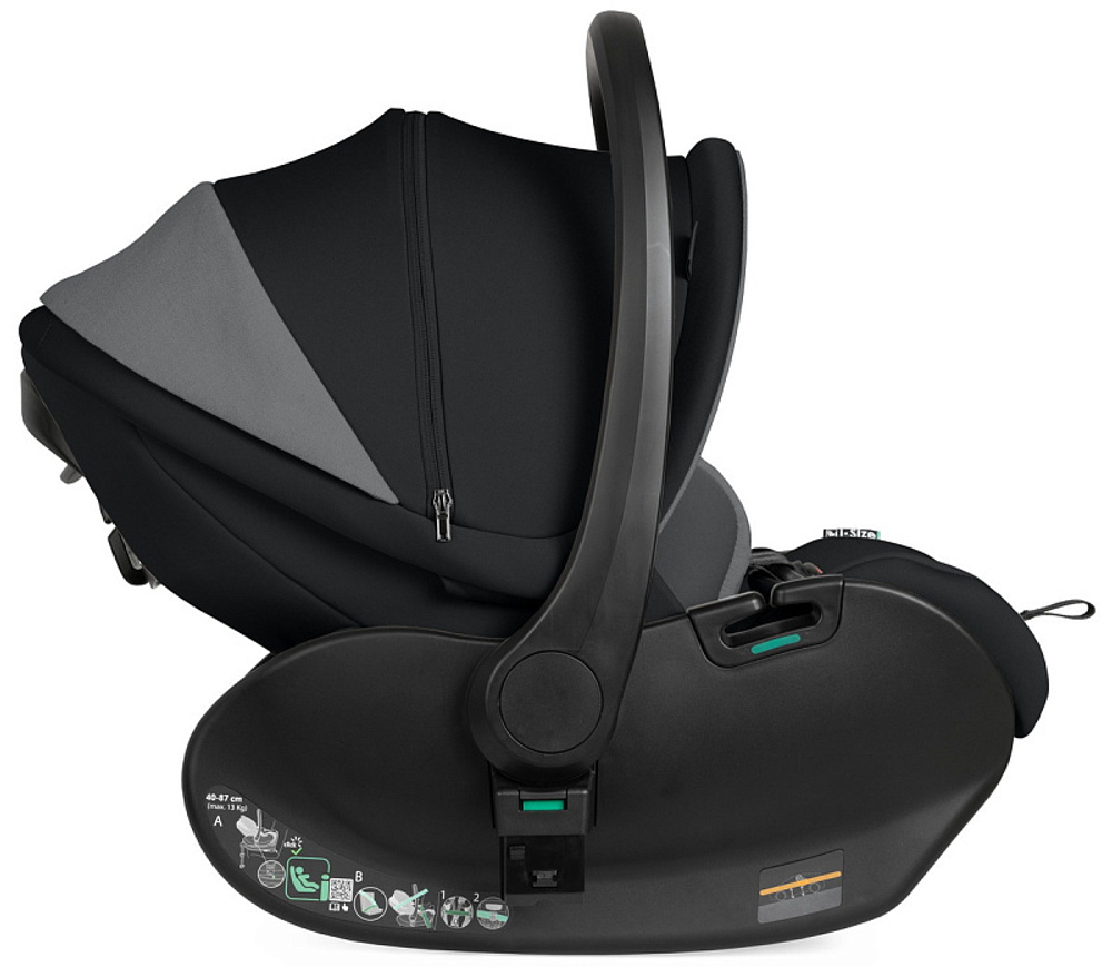 Автокресло Chicco First Seat Recline i-Size с базой Black Satin