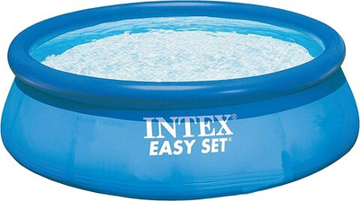 Надувной бассейн 244х61 см Intex 28106, круглый семейный бассейн Easy Set 2419 л