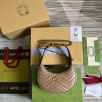 Gucci GG Marmont Half-Moon-Shaped Bag