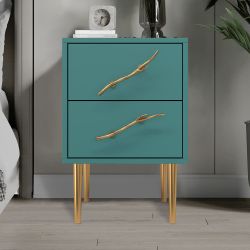 Тумба Арт Колор matte Стайл Голд Пастельно-синий матовый