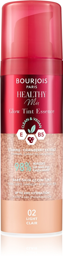 Bourjois Healthy Mix Glow Tint Essence - Эсенция увлажняющая оттенок Light, 30 ml