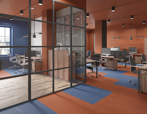 Офисная мебель на металлокаркасе