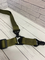 Одно-двухточечный ремень ms3 magpul для АК / олива