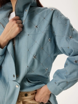 Парка АУРА, голубой