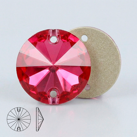 Стразы Rivoli Red Rose