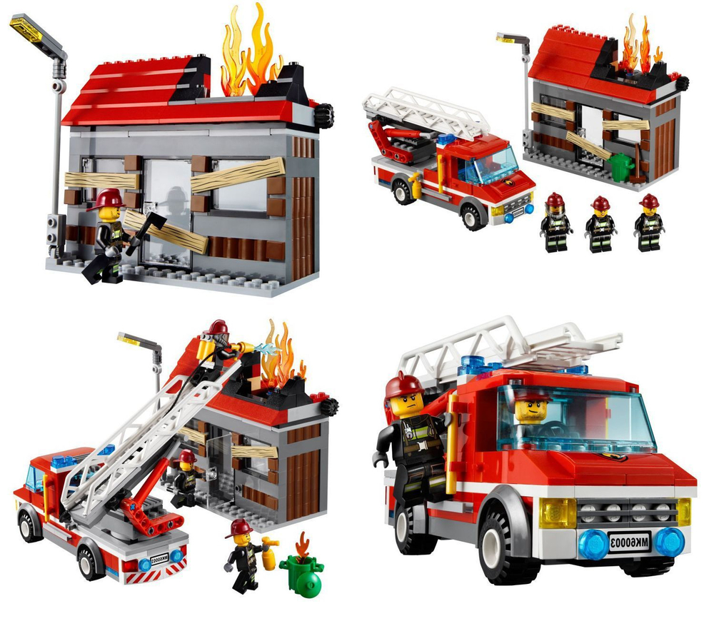 LEGO City: Тушение пожара 60003 — Fire Emergency — Лего Сити Город