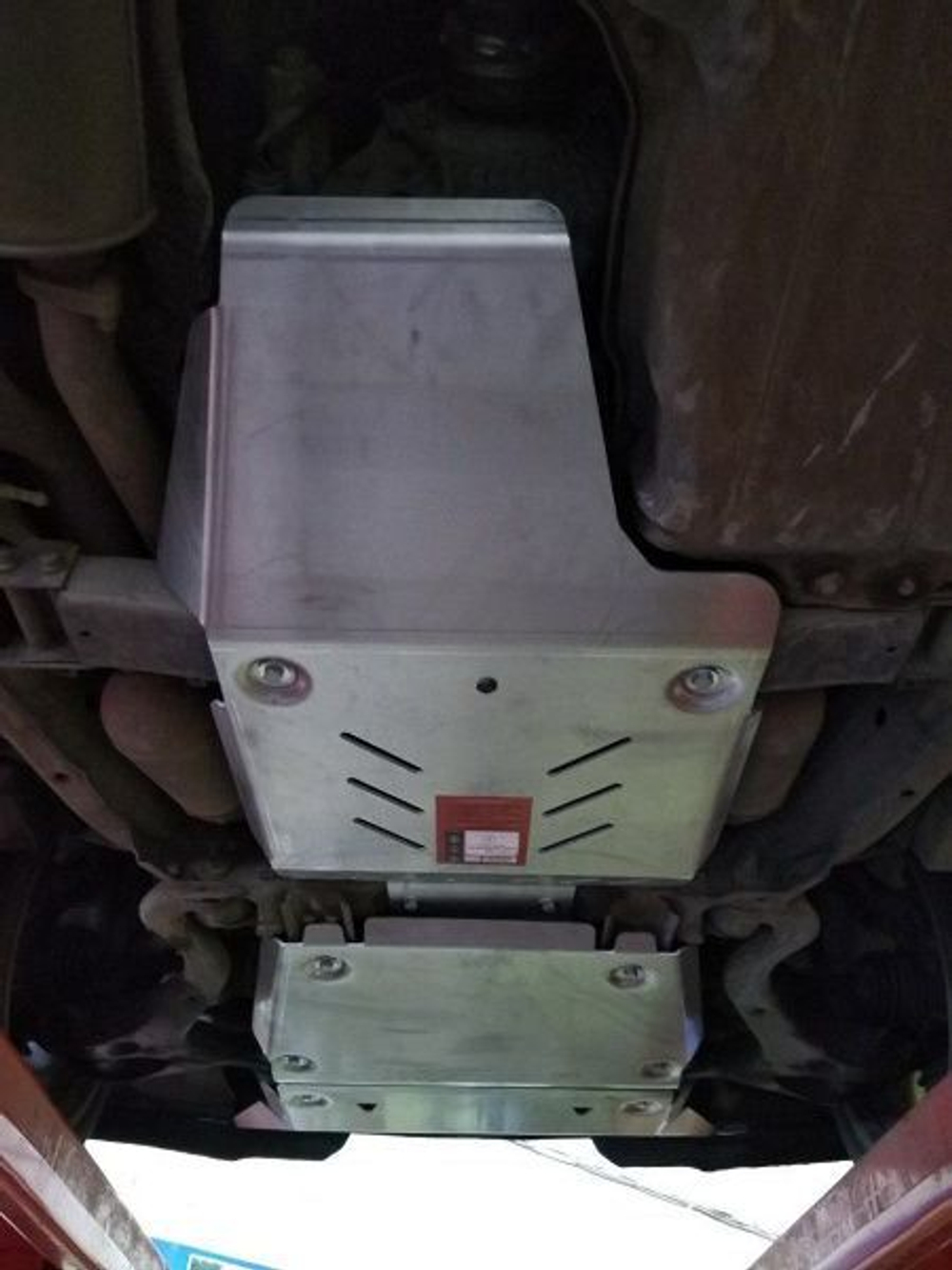 Защита КПП и РК Sheriff для Land Rover Discovery IV (L319) 2009-2017 арт.04.1320