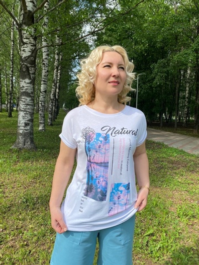 Футболка женская "3731 В.З" (Дарья)