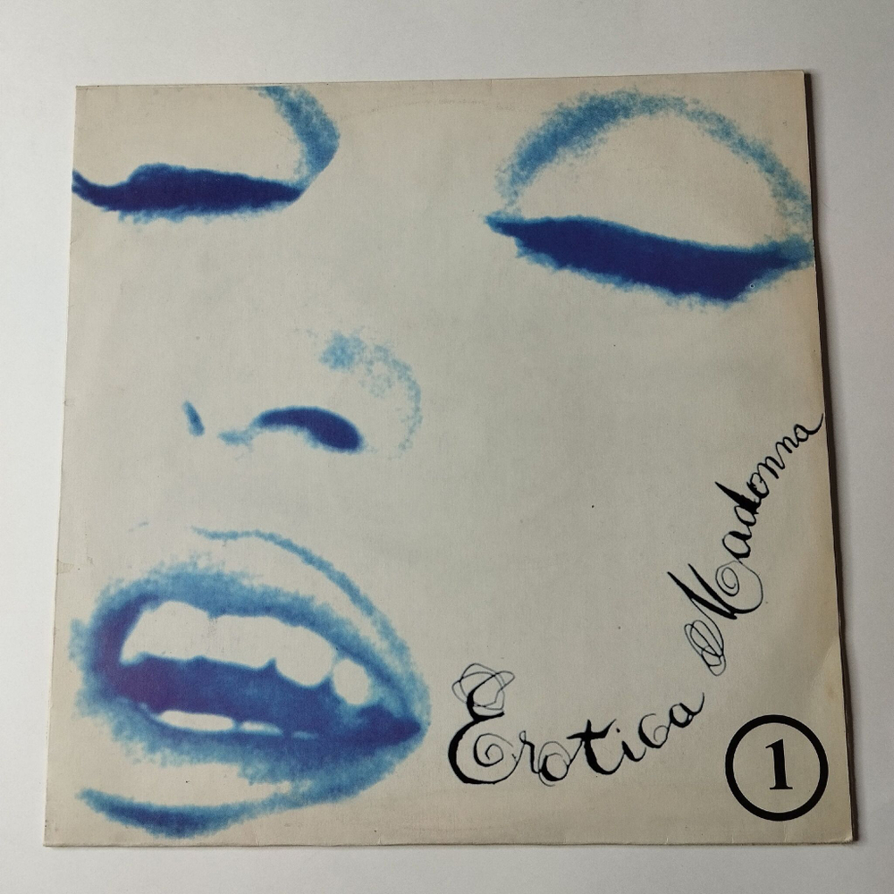 Винтажная виниловая пластинка LP Madonna Erotica, Volume 1 (Россия 1993) Bad Girl