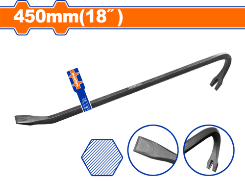 Лом-гвоздодер 450 мм (6/24) WADFOW WQB1345
