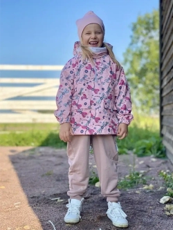 Ветровка из мембраны на хлопковой подкладке