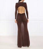 Платье Elisabetta Franchi - коричневый(AB35332E2)