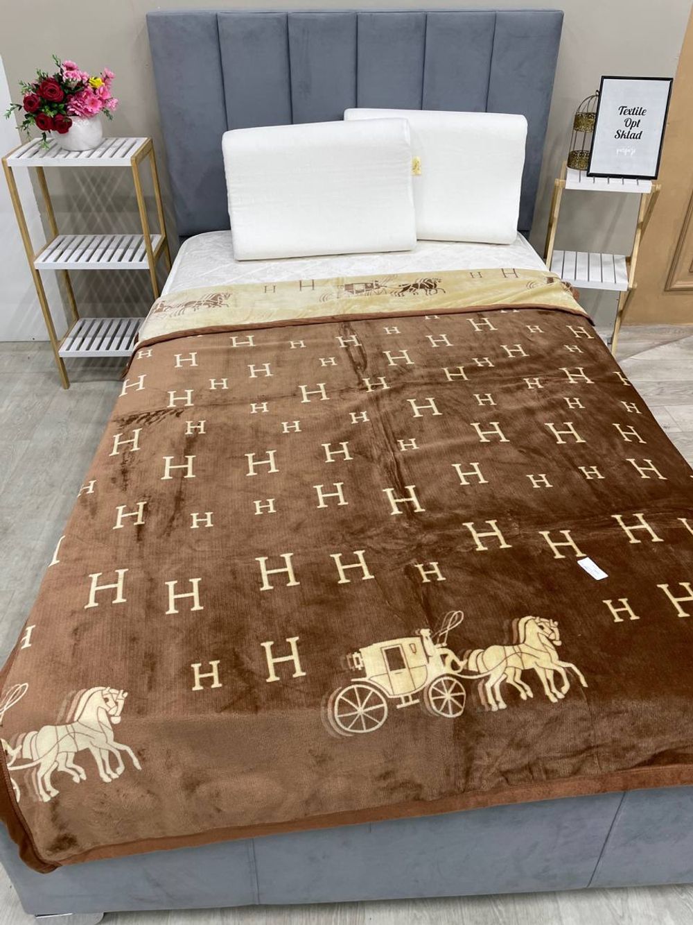 Плед БРЕНД 1,5сп ЛИКВИ