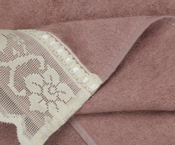 Полотенце 60х110 Old Florence Buratto розовое