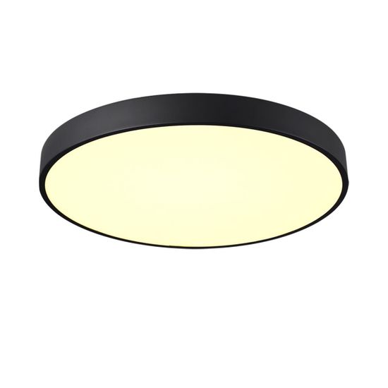 7756/70L MITRA LED SN 097 Светильник металл/акрил/черный LED 60Вт+10Вт(подсветка) 3000K D600 IP20 QUASAR