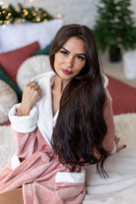 Халат домашний плюшевый