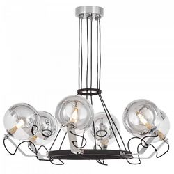 Подвесная люстра LUMINA DECO MARSEO LDP 9110-6 BK+CHR