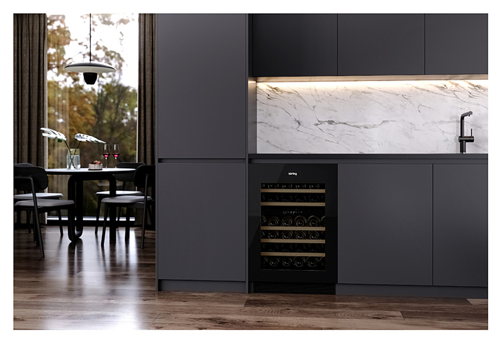 Шкаф винный Korting KFW 803 DB GN