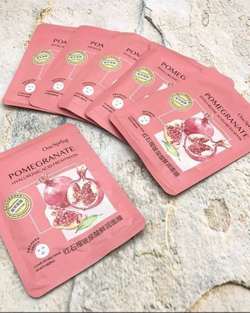 Тканевая маска для лица с гранатом