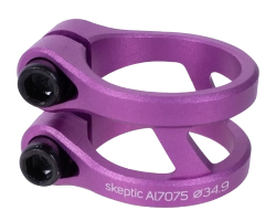 Зажим Tech Team Skeptic, 34,9мм, HIC, purple