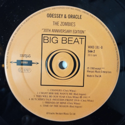 Винтажная виниловая пластинка LP The Zombies Odessey And Oracle (UK 1998)
