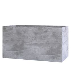 Кашпо BALCONY CONCRETE GREY LIGHT 40x20x20