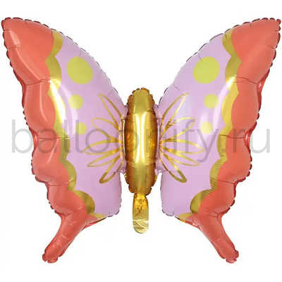 Шар (31''/79 см) Фигура, Бабочка, 1 шт.