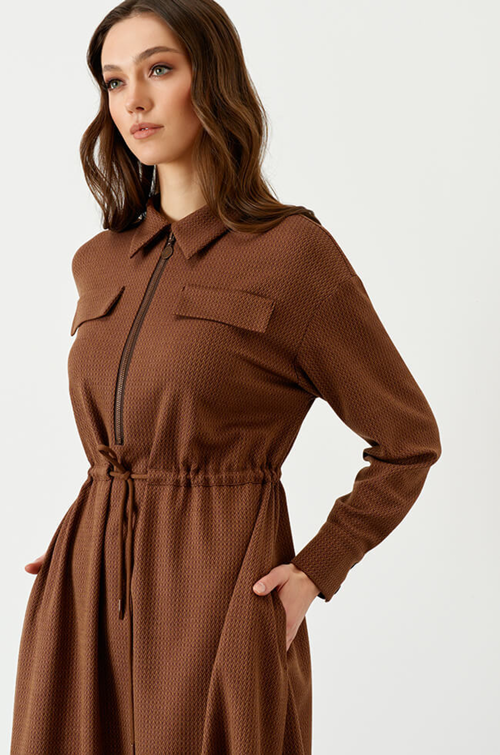 51432 Платье женское (шоколадный)