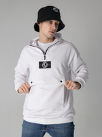 Худи с патчем Город Горький белое