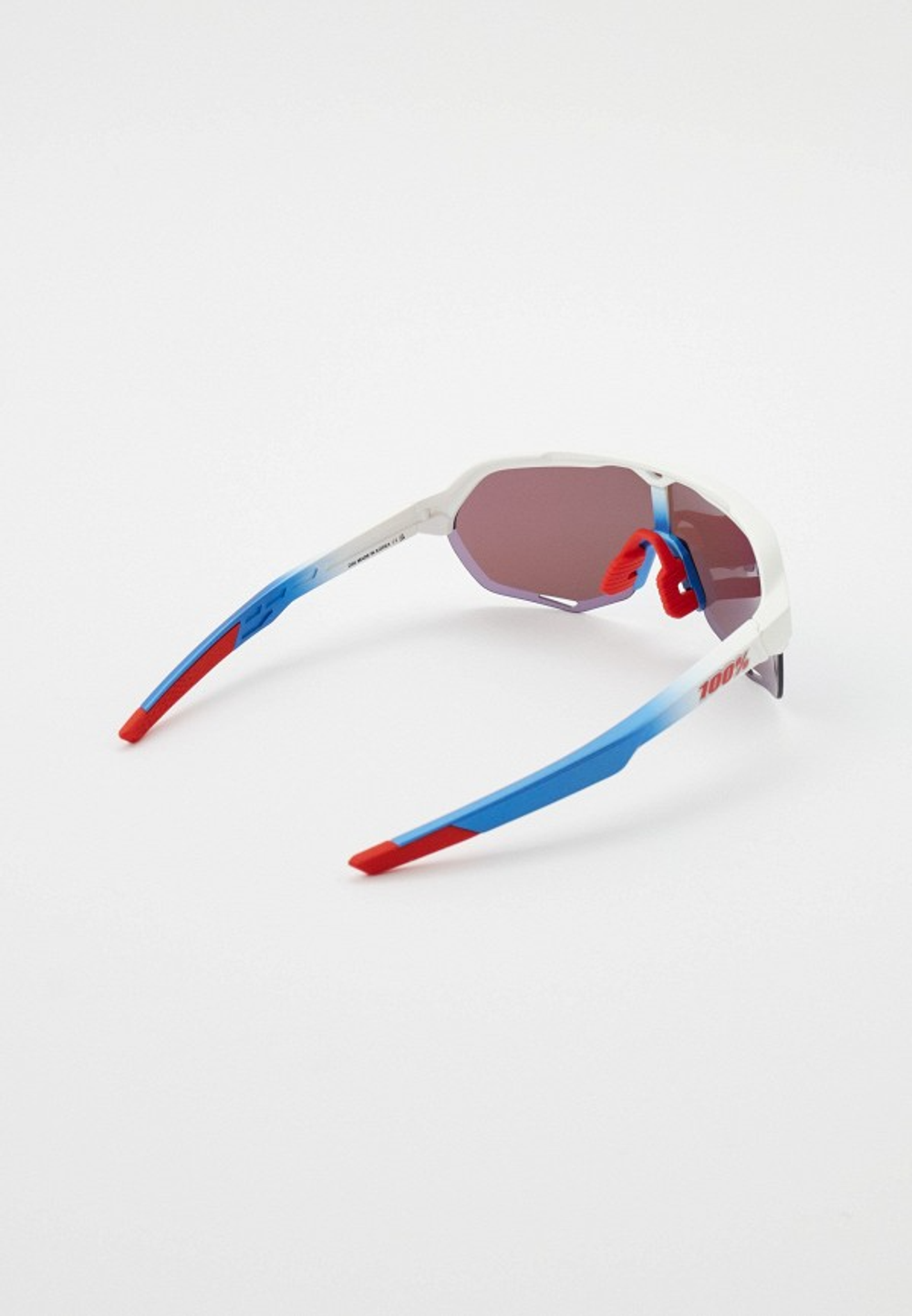 Спортивные очки 100% S2 / TotalEnergies Team Matte White Metallic / HiPER Blue ML Mirror Lens