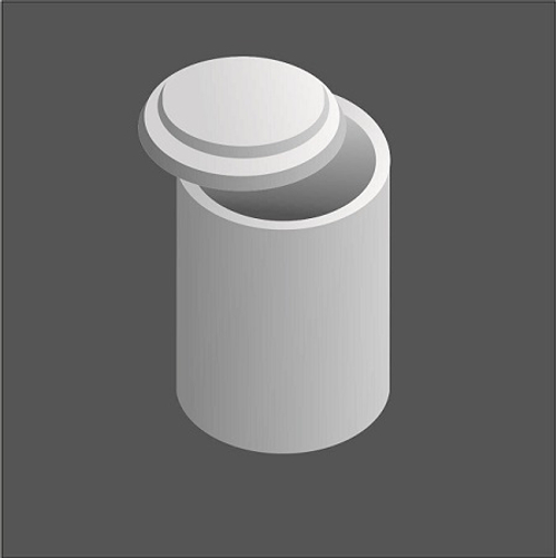 Термоконтейнер "цилиндр"