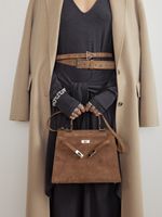 БАЗОВЫЙ РЕМЕНЬ ЗАМША КАПУЧИНО