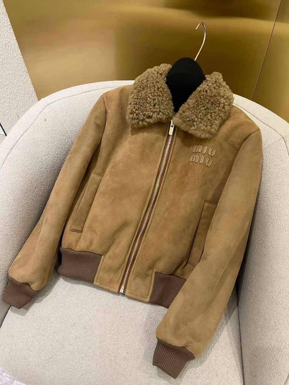 Дубленка MIU MIU