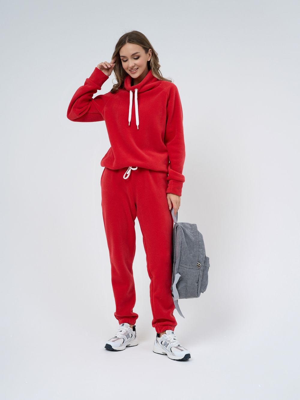 С-1437 Костюм женский из флиса(С-0652.1+С-0624)