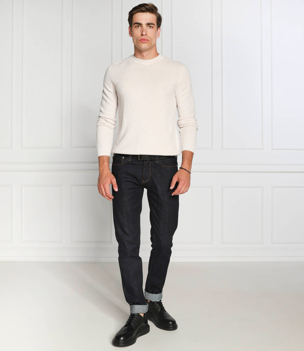 свитер Emporio Armani - кремовый(6L1MY7 1MF7Z)
