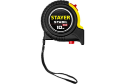 Профессиональная рулетка с двухсторонней шкалой STAYER Stabil 10мх25мм 34131-10_z02