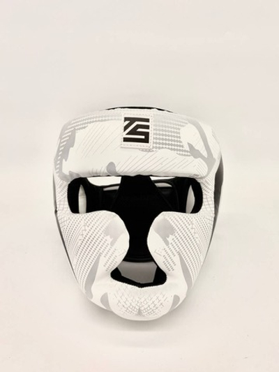 Шлем для бокса Tomorrow Star Fury White Black