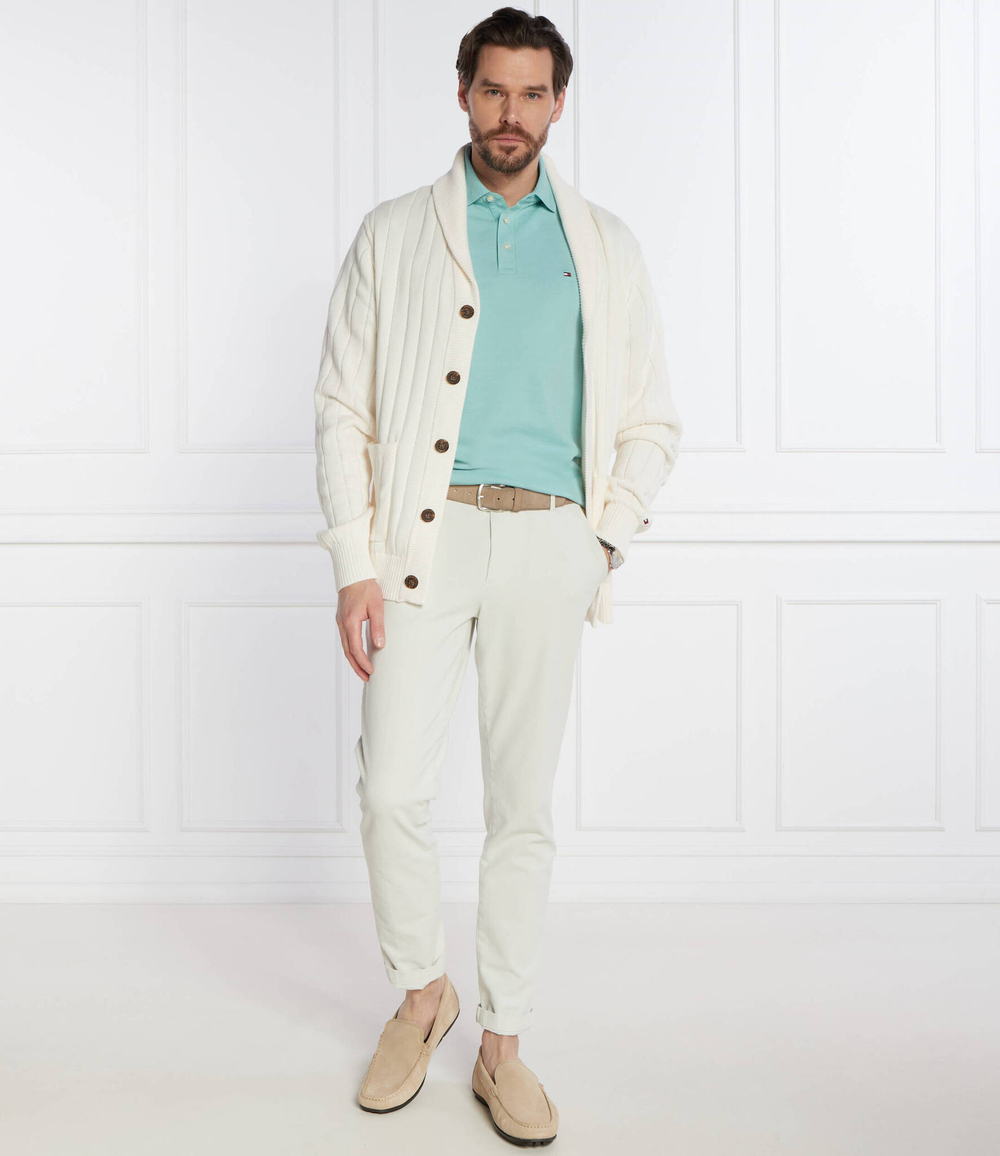 Поло Tommy Hilfiger - мятный(MW0MW17771)