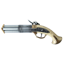 Denix Пистоль 4-х ствольный, системы Флинтлок, Франция 18 в.