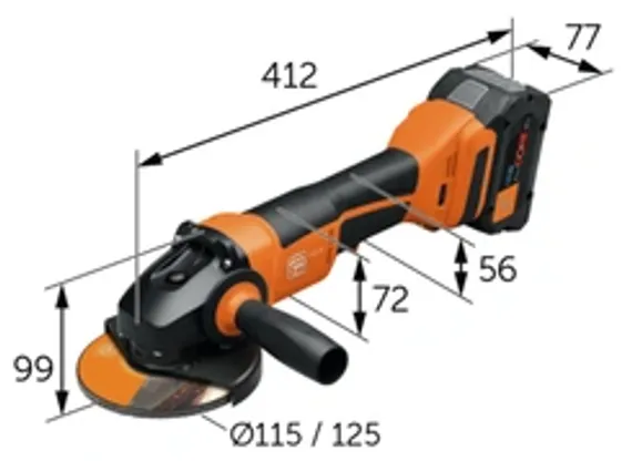 Аккумулятор Fein ProCORE 18 В 8 А·ч AS