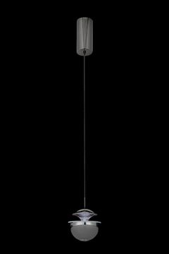 Подвесной светильник LED 9W 3000K/4000K/5500K LE7711/1SV Black Chrome чёрный хром Jelly Leon